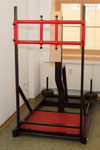 Schnellsche Drückmaschine in der WT-Schule Oschatz